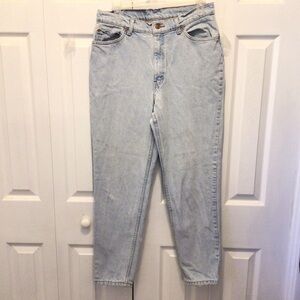 VTG Levi’s Womens Jr. 512 Light Wash Slim Fit Tapered Leg 90’s Mom Jeans Size 13